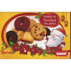 Harisin Assortment Christmas Mantecados e Bolachas Gluten Free 190g
