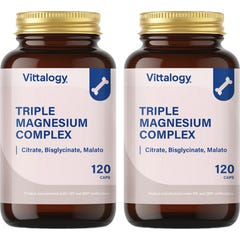 Vittalogy Triple Magnesium Complex  2x120 cápsulas
