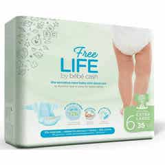 Freelife Pañales Bebecash XL T6 35uds