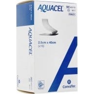 Penso de Hidrofibra Convatec Aquacel 2,5x40cm 16unts