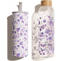 Waterdrop Edition Boost Botella de Agua de Vidrio 600ml