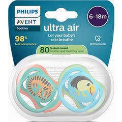 Philips Avent Ultra Air Deco 6-18M Tucano Leopard 2 Unidades