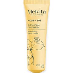 Melvita Honey SOS Creme Mãos Nutritivo 30 ml