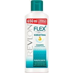 Champô Queratina Flex Revlon Cabelos Oleosos Purificante 650ml