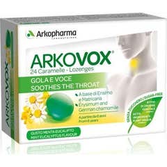 Pílulas de hortelã e eucalipto Arborox 24uds