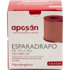 Aposan Esparadrapo de Tela Piel 5mx5cm 1ud