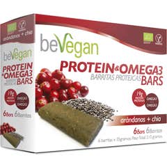 BeVegan Blueberry + Chia Antioxidant Bars 6x36g