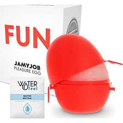 Jamyjob Discreto Masturbator Egg Red Edition Fun 1pc