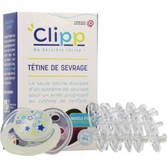 Clipp Tetina de Desmame Fosforescente 1 unid.