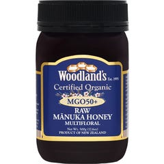 Woodland’s Mel de Manuka Raw MGO 50+ Multifloral 500 g