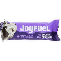 Joyfuel Barra Proteica Chocolate Branco Cookie & Cream 55g