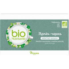 Nanah 20 Sachets de Infusão de Bionutri Hortelã Pimenta