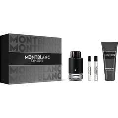 Montblanc Explorer Conjunto Perfume 100 ml + Mini 2x7.5 ml + Gel 100 ml