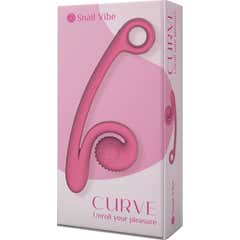 Snail Vibe Curve Vibrador Rosa 1ud