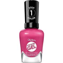 Sally Hansen Miracle Gel Verniz 350 Work Hard Play Pink 14.7 ml