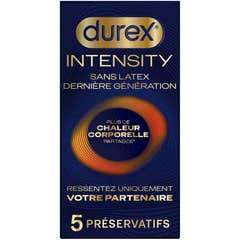 Durex Intensity Preservativos Sem Látex Última Geraçã 5 Unidades