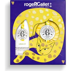Roger & Gallet Caixa Água Perfumada Bem-Estar Cédrat 30ml e Sabonete 100g