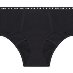 Dim Protect Boxer Médio Fluxo Abundante Preto 34/36 1 Unidade