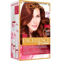 L'Oreal Set Excellence Creme Tint 454 Auburn Auburn Auburn Auburn Cobre Auburn