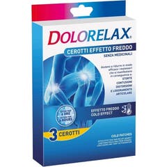 Dolorelax Parche Efecto Frío 3uds