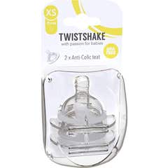 Twistshake Tetina Anti-Cólicas TXS 2 Unidades