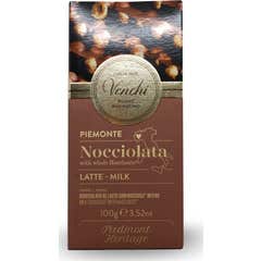 Venchi Chocolight Barra Chocolate con Leche 100g