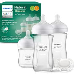 Philips Avent Set Natural Response Pure Glass SCD878/11