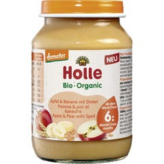 Holle Bio Maçã Banana Espelta 190 g
