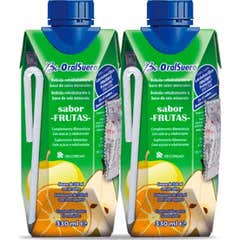 Bi-Oral Suero Sabor Frutas 2x330ml