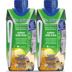 Bi-Oral Suero Sabor Frutas 2x330ml