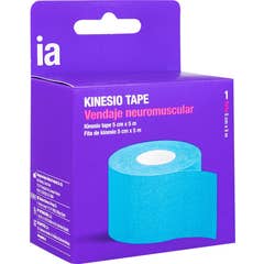 Interapothek Bandagem Kinesio Tape Azul 5 m x 5 cm 1 Unidade