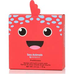 Spongellé Fiona Fish Animais Marinhos Esponja 70 g