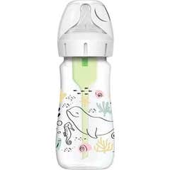 Dr Brown's Mamadeira Anti-Cólica Boca Larg Ocean 270ml