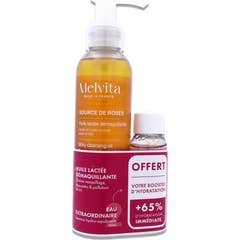 Melvita Source de Roses Set Óleo Desmaquilhante + Água Extraordinária