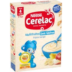 Nestlé Cerelac Farinha Multifrutos Sem Gluten +4m 250g