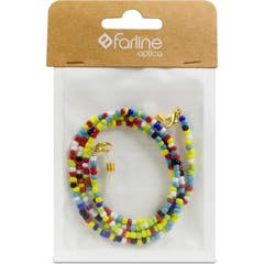 Farline Cordão Óculos Contas Coloridas 1 Unidade