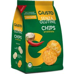 Giusto Patatas Fritas Sin Gluten Arrabbiata Bio 40g