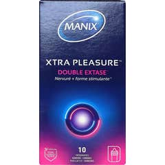 Manix Xtra Pleasure Preservativos 10uds