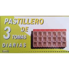 Weekly Pillbox Sg - Organizador de Medicamentos 3T Gde Diário 3T