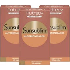 Nutreov Sunsublim Autobronzeador Ultra 3x28caps