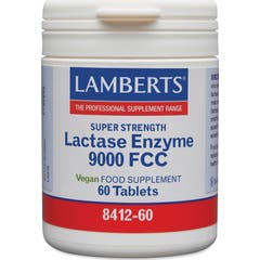 Lamberts Enzima Lactase 9000 FCC 60 comprimidos