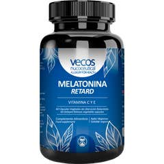 Vecos Nucoceuticals Melatonina Pura 1.9mg Liberación Retardada 60caps