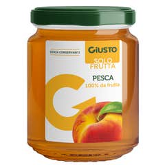 Giusto Solo Frutta Mermelada Melocotón Bio 284g