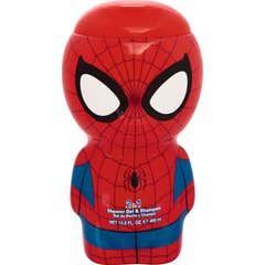 Gel Duche Marvel Spiderman Pêlos Corporais 2D Crianças 400ml
