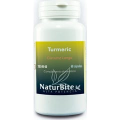 Curcuma 500mg 60caps Naturbite Cúrcuma