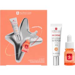 Erborian Kit BB Crème Dourada + Skin Therapy Light