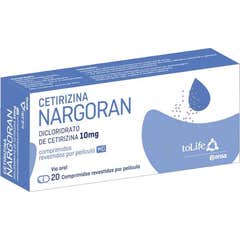 Pensa Cetirizina Nargoran 10mg 20comp