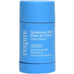 Respire Desodorizante Stick Flor de Algodão Eficácia 48H 20 g