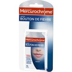 Botão de Patch Febre de Silicone Mercurocromo 15uts