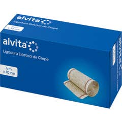 Alvita Ligadura Elástica de Crepe 4mx10cm